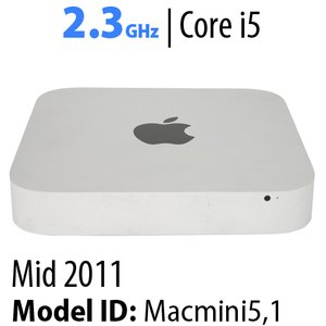 Apple Mac mini (2011) 2.3GHz Core i5: Thunderbolt, 16GB RAM, 2.0TB HDD, 480GB SSD, Used