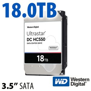 18TB ULTRASTAR DC HC550 3.5 inch Enterprise SATA 7200RPM high performance with 512MB Cache
