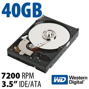 40GB WD Caviar 3.5-inch IDE/ATA 7200RPM Hard Drive