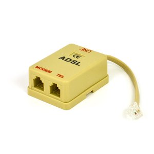 (*) Zoom Telephonics ASDL 2-Port DSL Line Filter