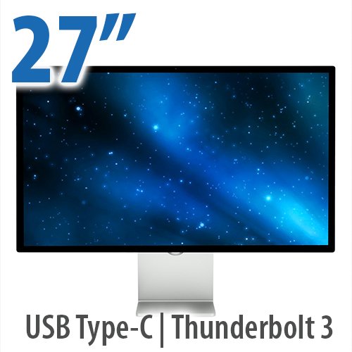 27-inch Apple Studio Display With Nano-texture Glass And Tilt Adjustable Stand *Brand New, Factory S