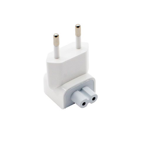 Apple Service Part: Genuine Apple Duckhead AC Wall Plug For International Type C Power Outlets/Rec