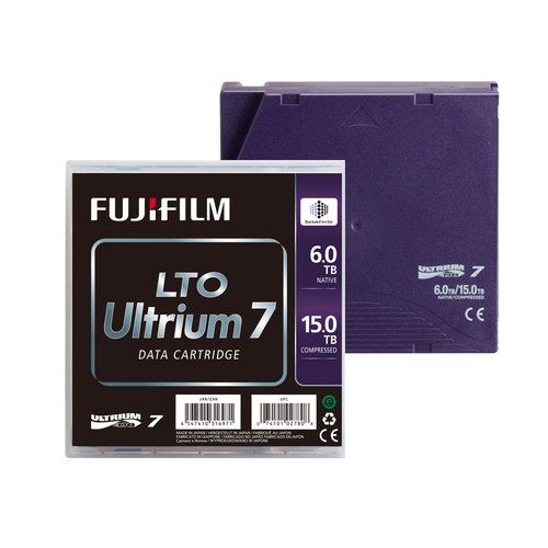 6TB/15TB Fujifilm Ultrium 7 LTO-7 Data Cartridge For Ultrium 7 (LTO-7) Drives