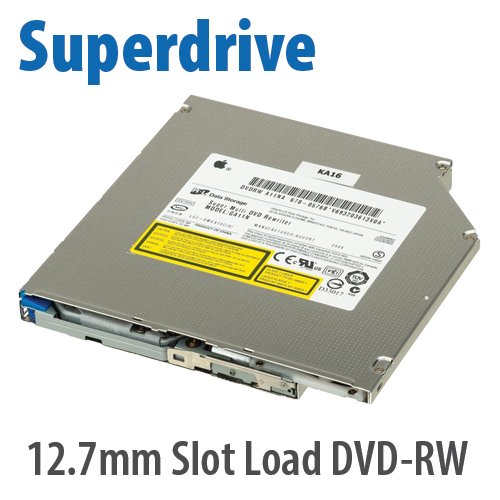 Apple Service Part: LG 12.7mm 8X DVD-R/CDRW SuperDrive Burner/Reader Internal SATA Optical Drive