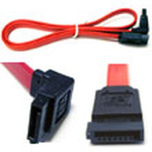0.5 Meter (18) Micro Accessories SATA Internal 7 Pin To 7 Pin, Left Angle To Straight Connector