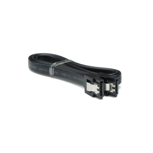0.5 Meter (18) SATA Internal 7 Pin To 7 Pin, Straight Connector To Straight Connector With Locking