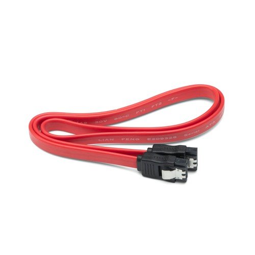0.6 Meter (24) SATA Internal 7 Pin To 7 Pin, Straight Connector To Straight Connector With Locking