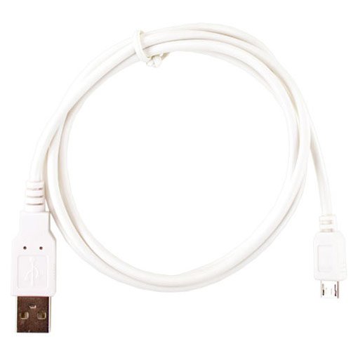 1.0 Meter (39) Micro Accessories USB 2.0 A To USB 2.0 Micro-B Cable. White Color