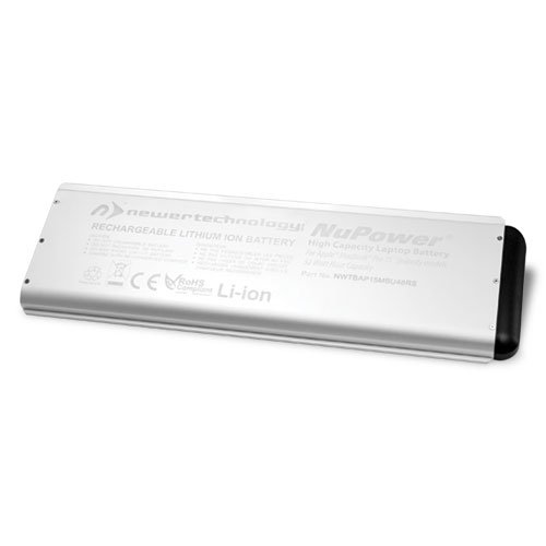 NewerTech NuPower 58 Watt-Hour Replacement Battery For 15-inch MacBook Pro Unibody (Late 2008 - Earl
