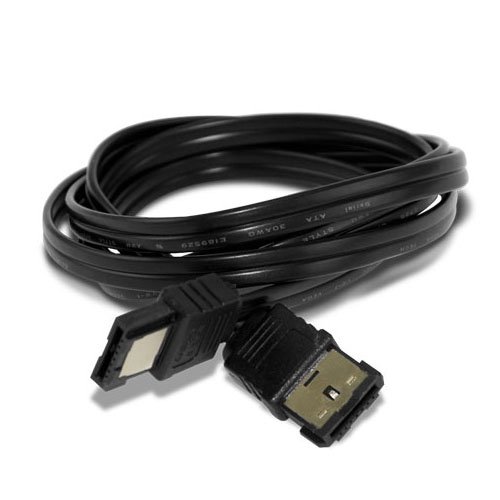 1.0 Meter (39) Ultra-Flexible ESATA To ESATA Connecting Cable For External SATA 3Gb/s Devices