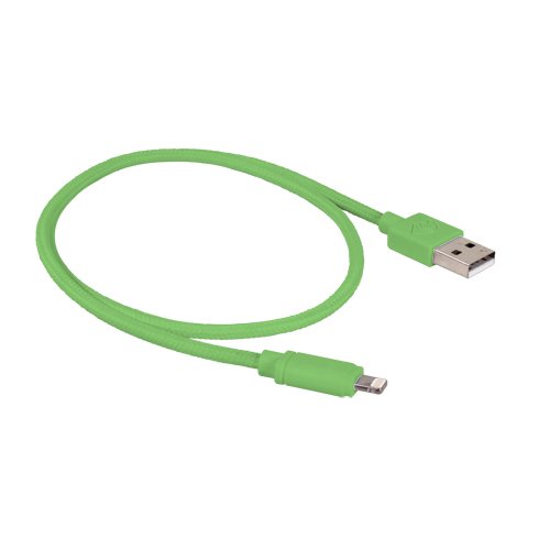 0.5 Meter (20) NewerTech Premium Quality Lightning To USB Cable - Green