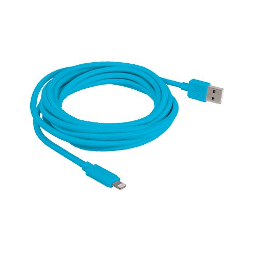 3.0 Meter (118) NewerTech Premium Quality Lightning To USB Cable - Blue