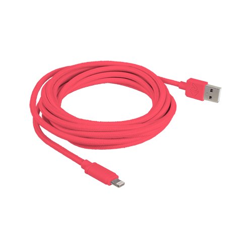 3.0 Meter (118) NewerTech Premium Quality Lightning To USB Cable - Pink