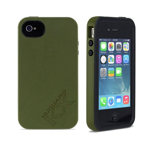 (*) NewerTech NuGuard KX. Color: Nubar Forest . X-treme Protection For Your IPhone 4/4S