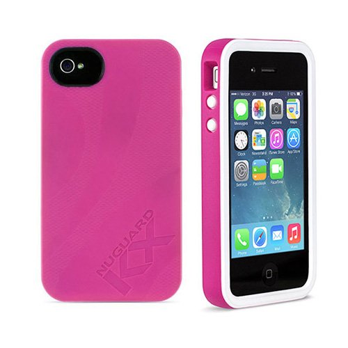 (*) NewerTech NuGuard KX. Color: Rose. X-treme Protection For Your IPhone 4/4S