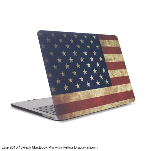 NewerTech NuGuard Snap-on Laptop Cover For 12 MacBook (2015 - Current) - American Flag