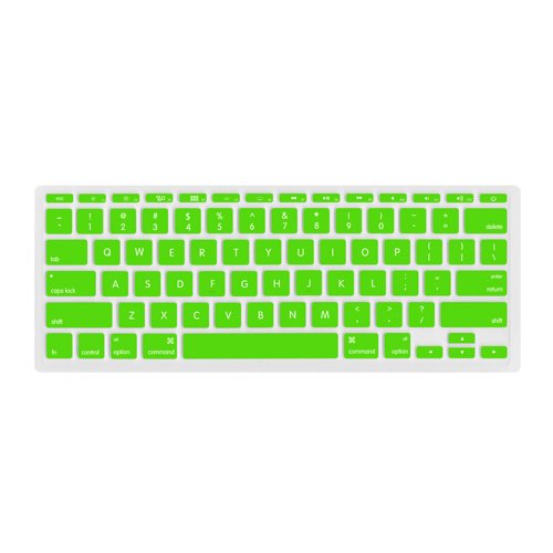 (*) NewerTech NuGuard Keyboard Cover For All 2011-2016 MacBook Air 11 Models - Green Color.