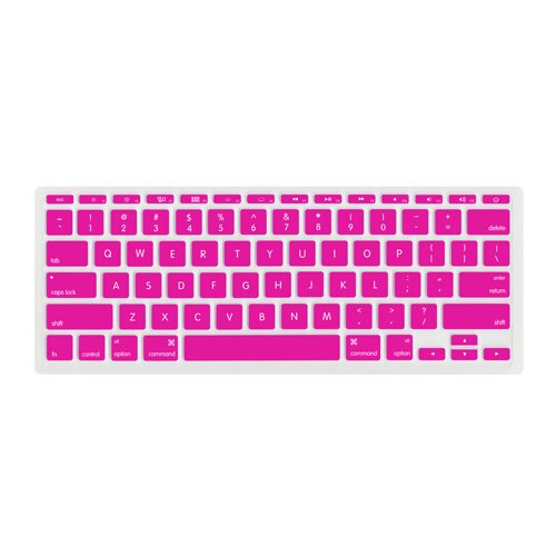 (*) NewerTech NuGuard Keyboard Cover For All 2011-2016 MacBook Air 11 Models - Pink Color.