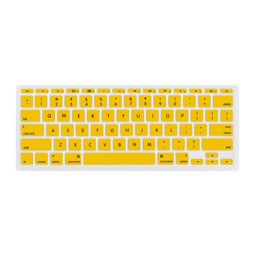 (*) NewerTech NuGuard Keyboard Cover For All 2011-2016 MacBook Air 11 Models - Yellow Color.