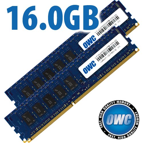 16.0GB (4 X 4GB) OWC PC3-10600 DDR3 ECC-R 1333MHz 240-Pin DIMM Memory Upgrade Kit