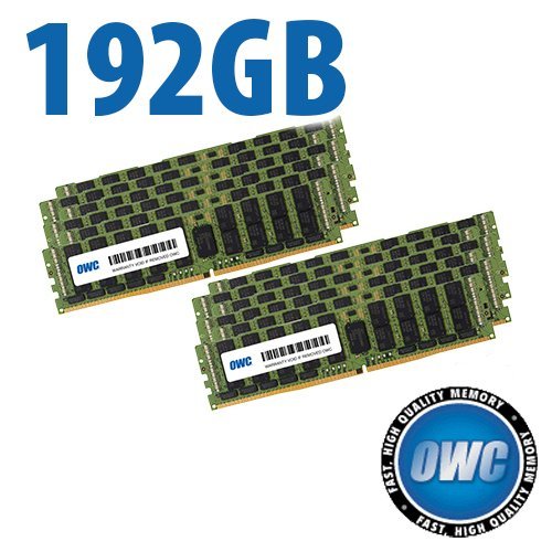 192.0GB (12 X 16GB) OWC 2666MHz DDR4 PC4-21300 ECC 288-Pin RDIMM Memory Upgrade Kit