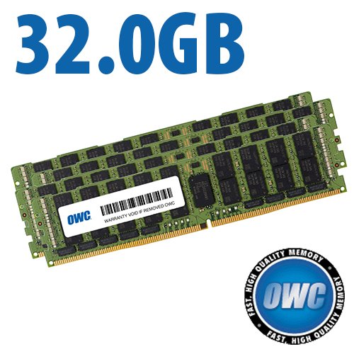 32.0GB (4 X 8GB) OWC 2666MHz DDR4 PC4-21300 ECC 288-Pin RDIMM Memory Upgrade Kit