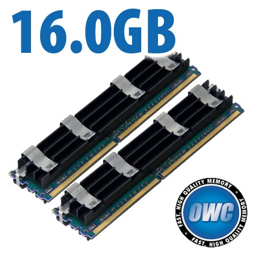 16.0GB (2 X 8GB) OWC PC6400 DDR2 ECC 800MHz 240-Pin FB-DIMM Memory Upgrade Kit For Mac Pro (2008) *A