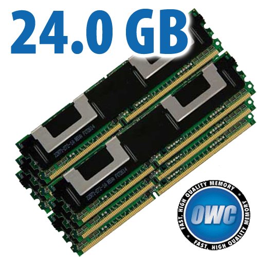 24.0GB (6 X 4GB) OWC PC5300 DDR2 ECC 667MHz 240-Pin FB-DIMM JEDEC Spec Memory Upgrade Kit For Apple