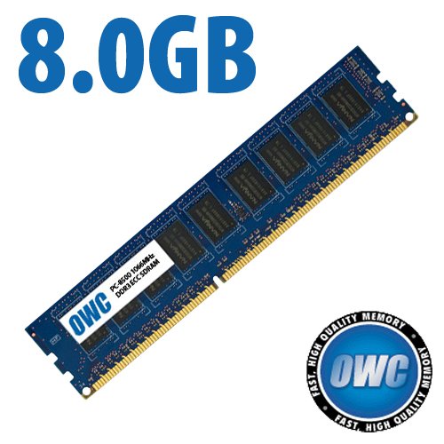8.0GB OWC PC8500 DDR3 1066MHz ECC DIMM Memory Module