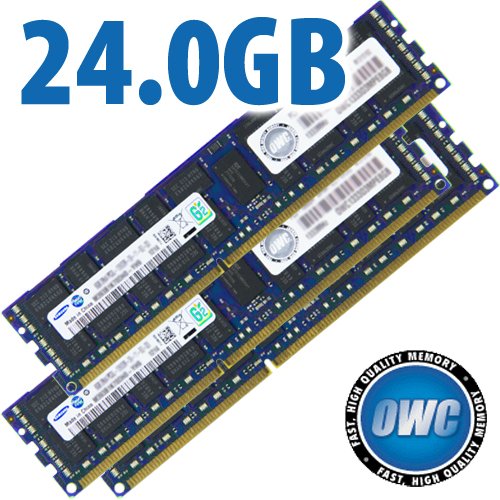 24.0GB (3 X 8GB) OWC PC8500 1066MHz DDR3 ECC Registered SDRAM Memory Upgrade Kit