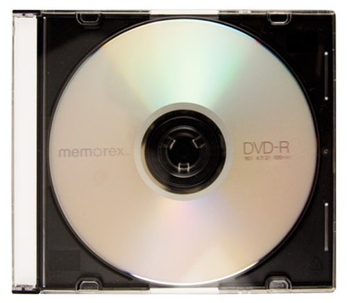 Owc 16x Dvd R Write Once Disc With Slimline Jewel Case