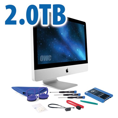 2.0TB OWC DIY SSD Bay Add-In Kit For 21.5-inch IMac (2011) With OWC Mercury Extreme Pro 6G SSD