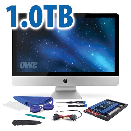 DIY Kit For All 2012 - 2019 27 IMac's Factory HDD: 1.0TB OWC Mercury Extreme Pro 6G SSD.