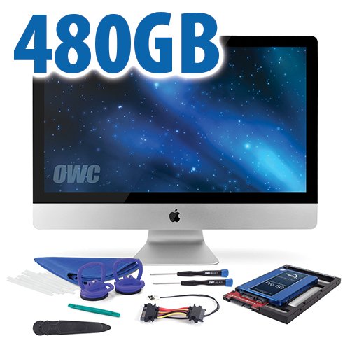 DIY Kit For All 2012 - Mid 2019 27 IMac's Factory HDD: 480GB OWC Mercury Extreme Pro 6G SSD.