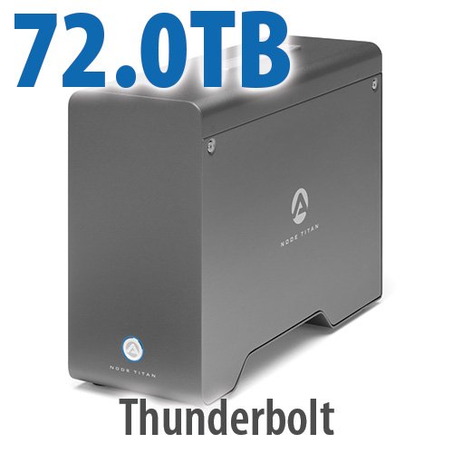 72.0TB OWC Node Titan SE Thunderbolt NVMe RAID External Storage Solution With SoftRAID XT