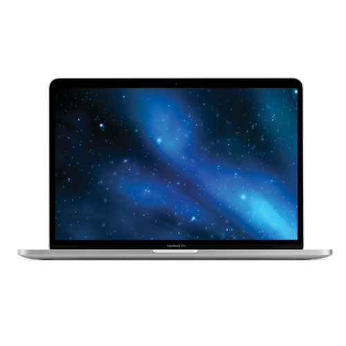 Apple 13" MacBook Pro Retina Touch Bar (2020) 2GHz Quad Core i5, Silver - Apple Factory Refurbished, Like New, Factory Sealed