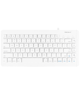 macally usb wired compact mini slim keyboard for mac and windows pc (mkeyxc) macally usb wired compact mini slim keyboard for mac and windows pc (mkeyxc)