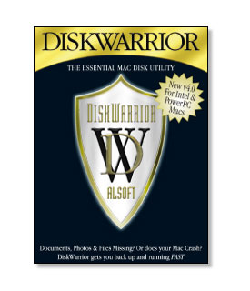 using diskwarrior mac