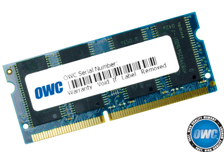 owc mac memory problem