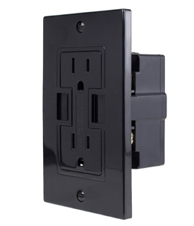 NewerTech Power2U AC/USB Wall Outlet