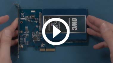 SSD Install Video for OWC Accelsior S