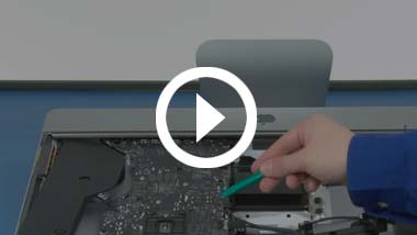 SSD Stick Install Video for 21-inch iMac (Late 2012, Early 2013) 