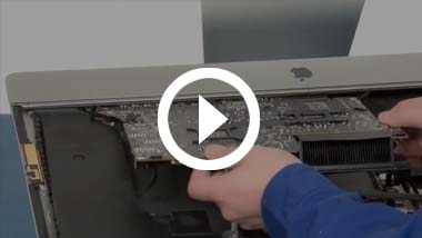 SSD Stick Install Video for 27-inch iMac (Late 2012) 