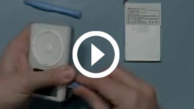 Battery Install Video for iPod 1st Generation
